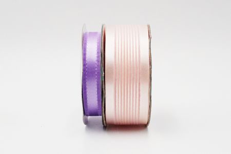 Ensemble de rubans transparents romantiques rose-violet_C3-1499
